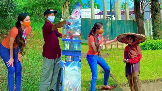 Heni Tania yang viral berkat aksi sosial yang dilakukannya