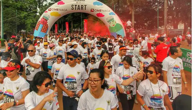 Color Run Jakarta./Copyright Vemale/Anisha