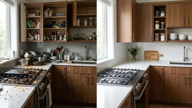 Tidak Melakukan Sortir dan Pembersihan Dapur