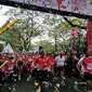 Rangkaian penutupan peringatan Bulan Bung Karno 2024 digelar di Parkir Timur Senayan, Gelora Bung Karno, Jakarta, Minggu (30/6). Kegiatan diisi dengan lomba lari bertajuk Soekarno Run. (Foto: Dokumentasi PDIP).
