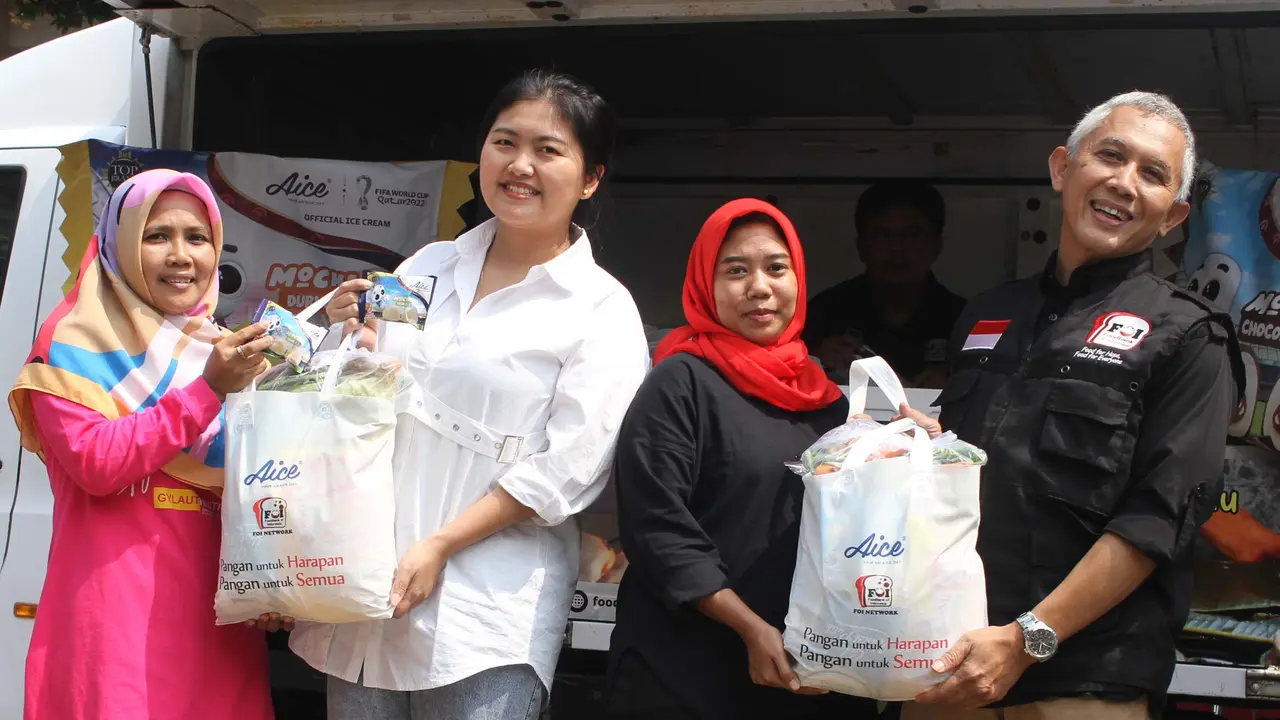AICE Bagikan Bantuan Pangan kepada Guru dan Murid PAUD se-Jabodetabek
