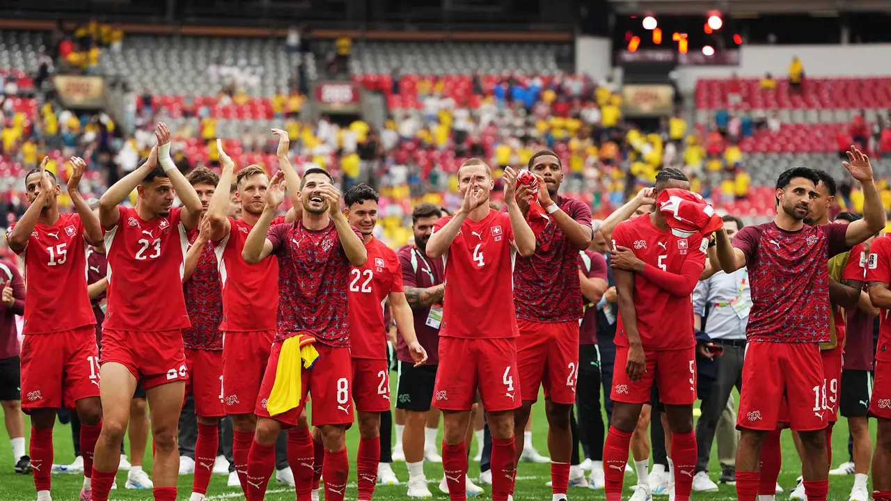 Swiss Singkirkan Kolombia Lewat Adu Penalti