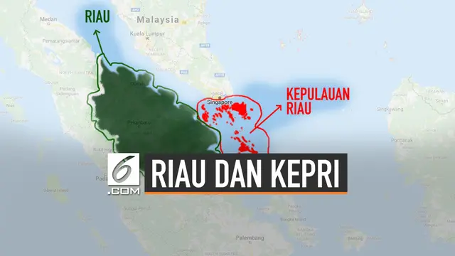 Mengingat Bedanya Riau dan Kepulauan Riau