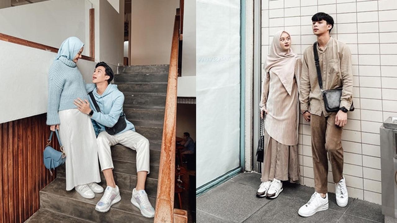 6 Potret Rey Mbayang Dampingi Dinda Hauw Selama Hamil, Makin Romantis