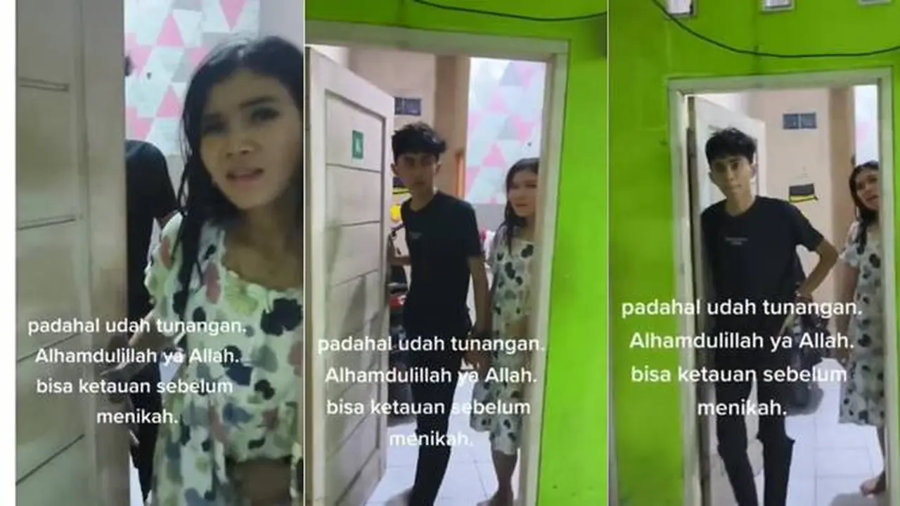 Viral, Cewek Ketahuan Selingkuh di Kamar Kontrakan Ini Padahal Sudah Tunangan