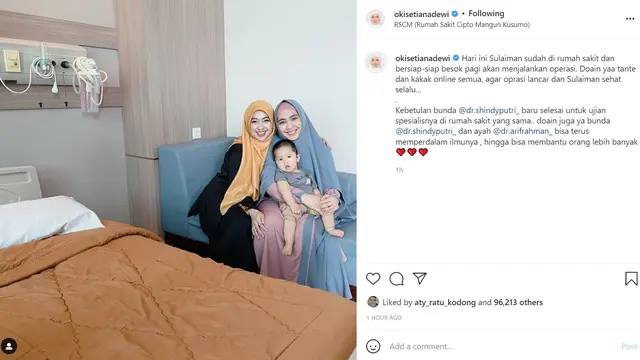 Oki Setiana Dewi (Foto: Instagram/@okisetianadewi)