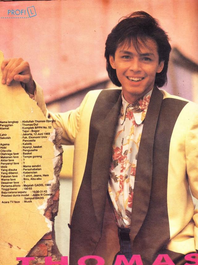 Potret Lawas Thomas Djorghi