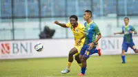 Sriwijaya FC menang 1-0 atas Gresik United. Gol dicetak Titus Bonai pada menit ke-35.