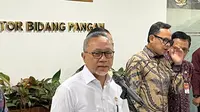 Menteri Koordinator Bidang Pangan, Zulkifli Hasan. (Foto: Liputan6.com/Arief RH)