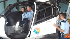 Citizen6, Subang: Kepala Dinas Pendidikan TNI Angkatan Udara (Kadisdikau) Marsekal Pertama TNI Edy Sunarwondo, dalam kunjungan kerja di Lanud Suryadarma, Rabu (13/4).(Pengirim: Dodo)