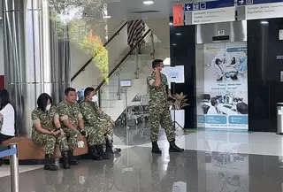 Kunjungan pihak oditurat ini dilakukan di tengah proses sidang militer perkara penyiraman air keras terhadap Andrie Yunus. (Liputan6.com/Winda Nelfira)