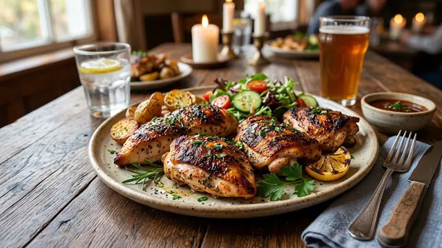 Crispy Grilled Chicken