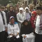 Ahmad Dhani mendaftar ke KPU Bekasi  (Liputan6.com/ Fernando Purba)