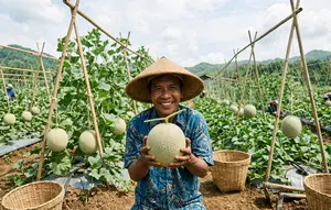 Cara Merawat Tanaman Melon agar Berbuah Manis dan Panen Melimpah