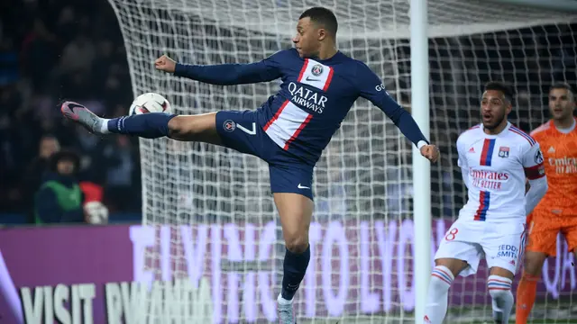 Foto: Sambet Penghargaan Pemain Terbaik Liga Prancis, Ini Dia Beberapa Aksi Menawan Kylian Mbappe di Ligue 1 Musim 2022/2023