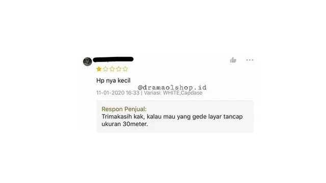 7 Ulasan Pelanggan Saat Belanja Online Ini Bikin Geregetan