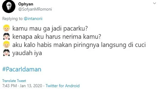 pacar idaman