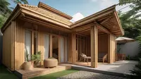8 Model Rumah Bambu Modern Bergaya Islami, Cocok untuk Hunian Nyaman di Pedesaan