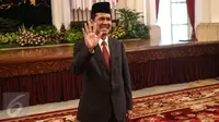 Asman Abnur menjadi Menteri PANRB menggantikan Yuddy Chrisnandi (Liputan6.com/Faizal Fanani)