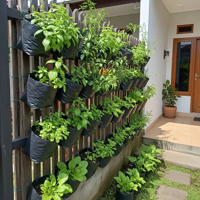 9 Kebun Mini di Pagar Rumah Biar Hemat Lahan, Bikin Hunian Asri dan Produktif