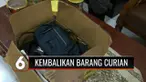 Kurang dari 2x24 jam, korban pencurian ini dikejutkan dengan paket yang Ia terima dari ojek online. Paket tersebut merupakan barang miliknya yang dikembalikan oleh pelaku, disertai surat permohonan maaf.
