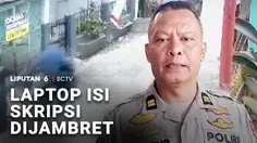 Laptop Isi Skripsi Dijambret