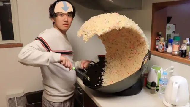 Foto editan Youtuber Jepang