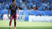Pemain muda tim J1 League Vissel Kobe, Yoshinori Muto. (J League)