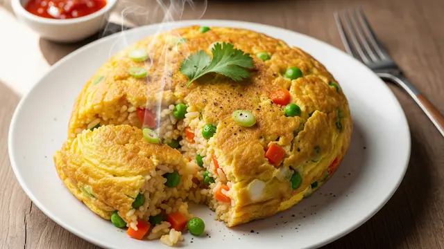 Nasi Omelet Sayuran