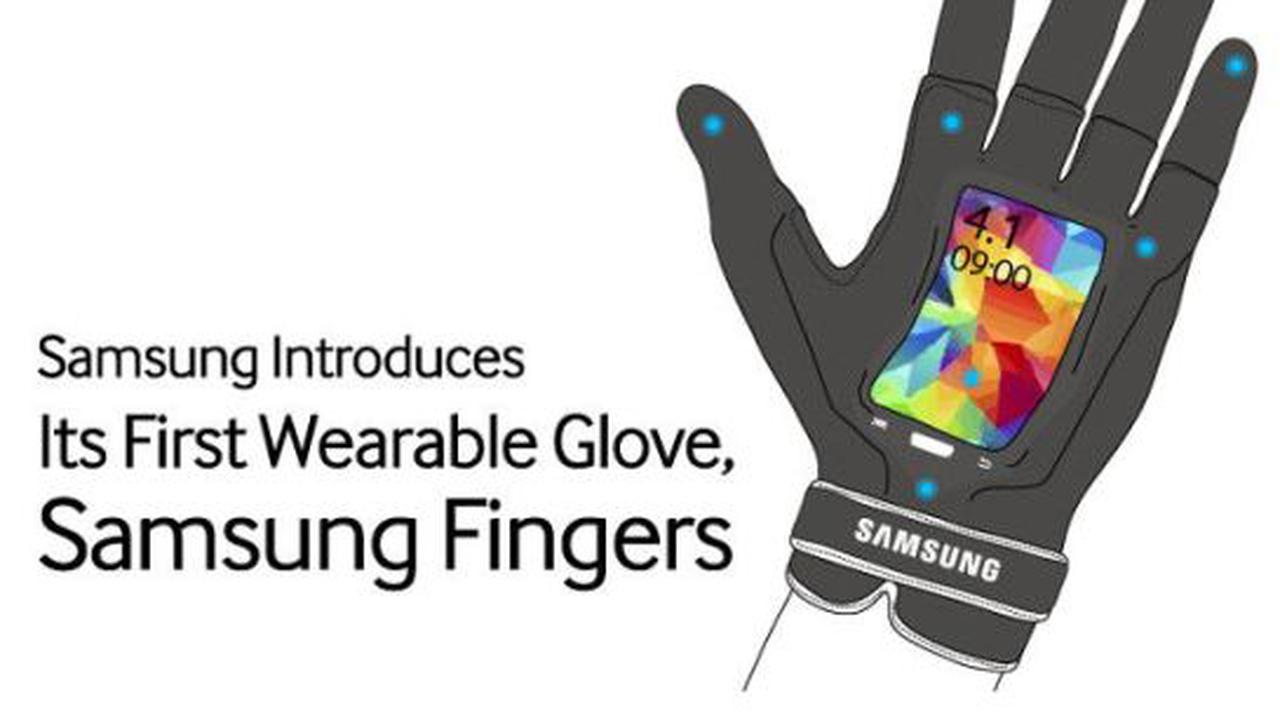 April Mop, Samsung Perkenalkan Sarung Tangan Pintar 