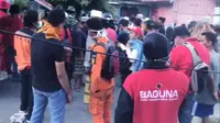 Tiba di Palu, relawan Baguna langsung bantu Basarnas. (Liputan6.com/Putu Merta Surya Putra)