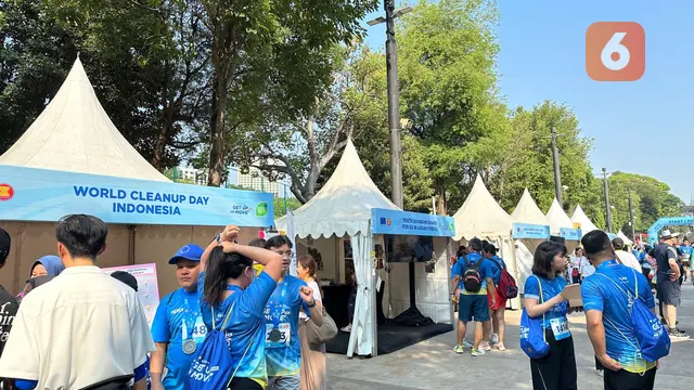 Acara pembukaan Green Diplomacy Week di kawasan Gelora Bung Karno (GBK), Jakarta, Minggu (27/10/2024). (Liputan6.com/Benedikta Miranti)