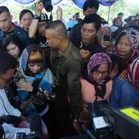 Jenita Janet kunjungi makam Olga Syahputra