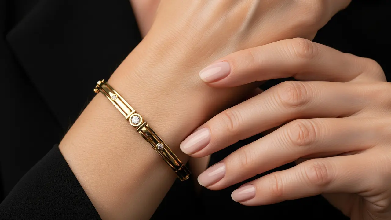 Model Gelang Emas Eksklusif untuk Wanita Usia 50 Tahun ke Atas