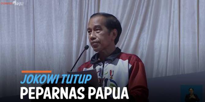 VIDEO: Presiden Joko Widodo Resmi Menutup Pekan Paralimpik Nasional XVI Papua