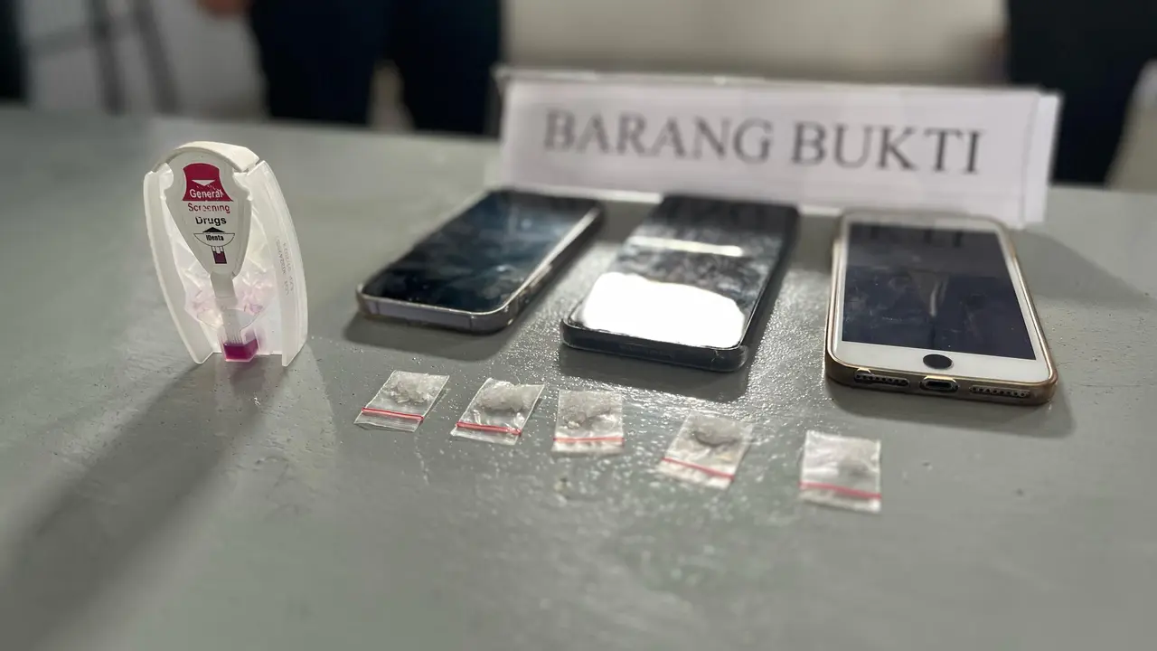 Barang bukti narkoba: