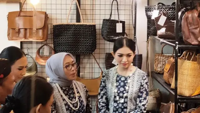 Selvi Ananda di Inacraft 2025.  (Liputan6.com/Henry)