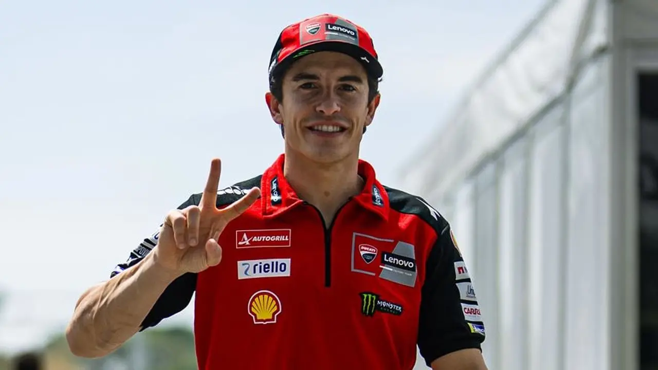 Pembalap Ducati Lenovo Team, Marc Marquez (c) Ducati Corse