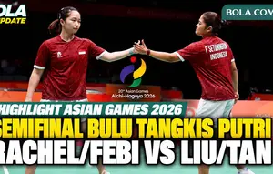 Highlight Rachel Allessya Rose/Febi Setianingrum vs Liu Sheng Shu/Tan Ning di Asian Games 2026