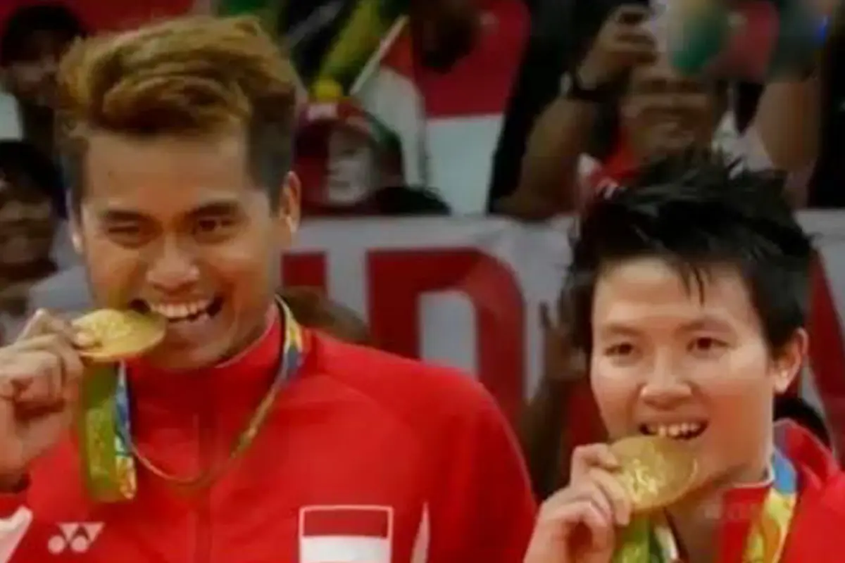 Tontowi Ahmad dan Liliyana Natsir 