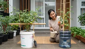 Ember Bekas atau Galon Bekas, Mana Wadah Terbaik untuk Menanam Tomat di Rumah?