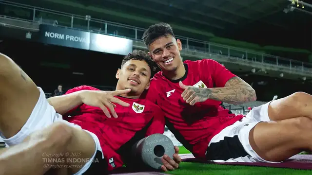 Foto: Wajah-Wajah Baru Penggawa Timnas Indonesia dalam Latihan Perdana Jelang Lawan Australia
