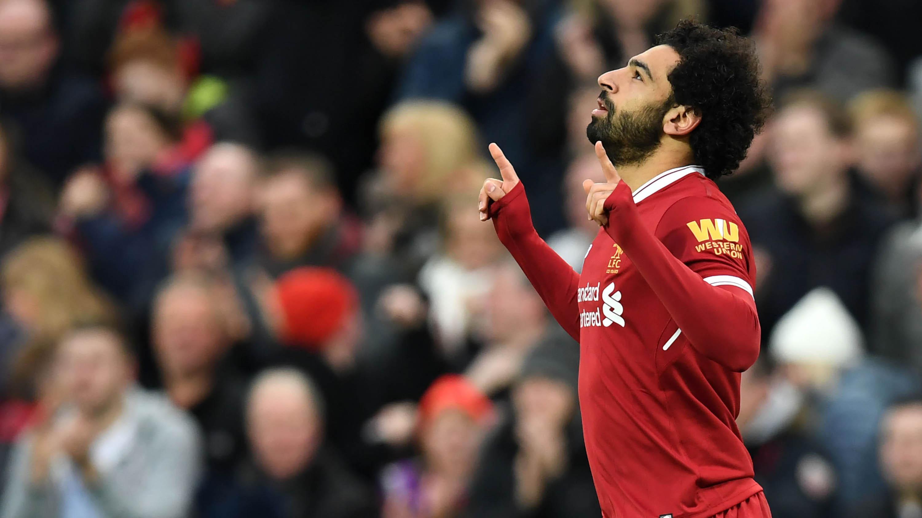 Mohamed Salah. (AFP/Paul Ellis)