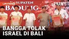 GUBERNUR BALI WAYAN KOSTER BANGGA BISA TOLAKKEHADIRAN ISRAEL DI PULAU BALI