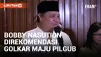 Airlangga Rekomendasikan Bobby Nasution Maju Pilgub Sumut
