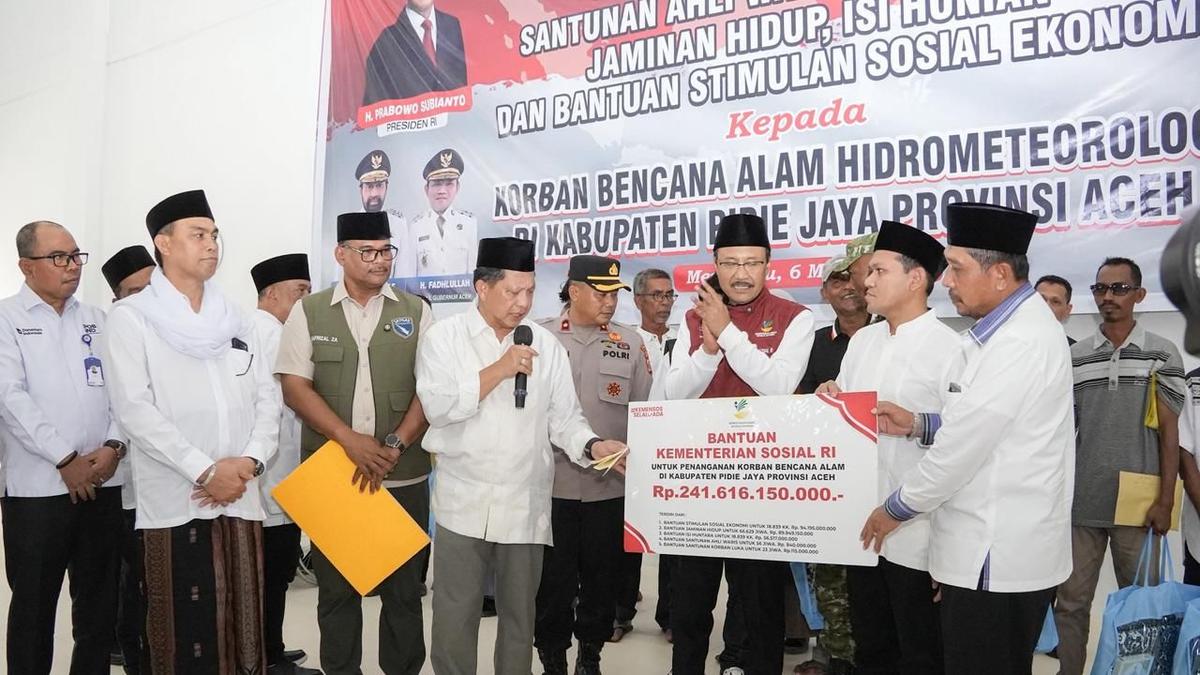Satgas PRR Percepat Pemulihan Sosial dan Ekonomi Korban Bencana di Aceh dan Sumatera