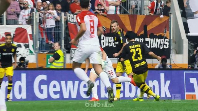 Shinji Kagawa mengukir sejarah bersama Dortmund pada ajang Bundesliga Jerman.