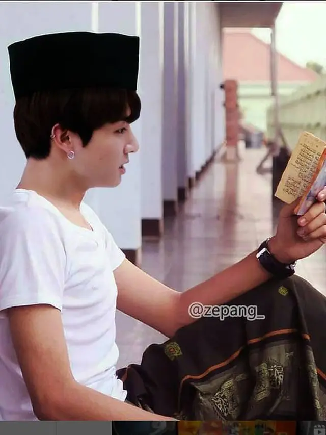 6 Editan Foto Seleb Dunia Bergaya Bak Anak Pesantren Ini Kocak - Hot