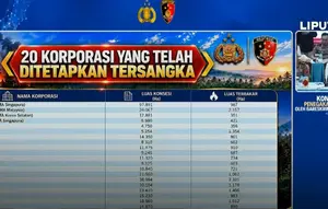 20 Perusahaan Jadi Tersangka Karhutla, Terbanyak dari Singapura