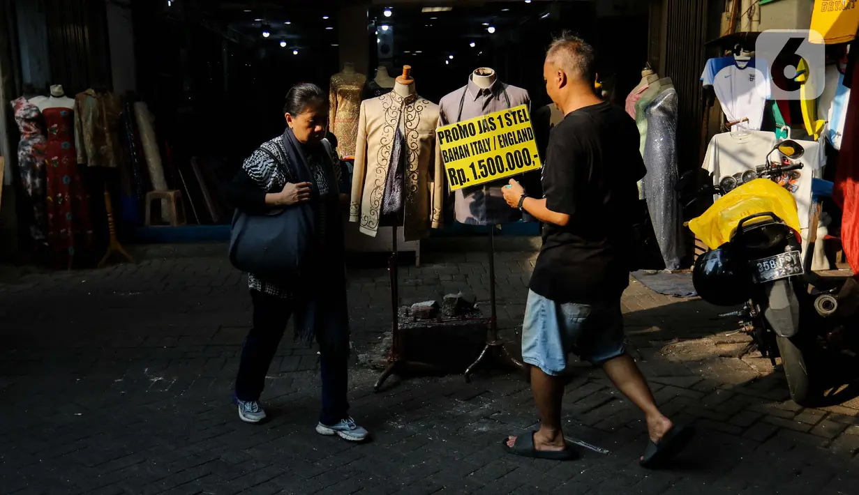 Pemerintah Provinsi Daerah Khusus Jakarta berencana merevitalisasi kawasan Pasar Baru. (Liputan6.com/Herman Zakharia)